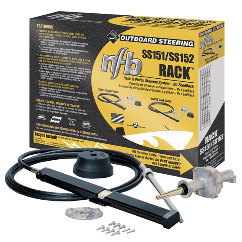 SEASTAR SOLUTIONS NFB Rack & Pinion Kit - SS151XX (Single)