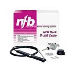 SEASTAR SOLUTIONS NFB Pro Rack Mechanical Dual Cable Outboard Steering System